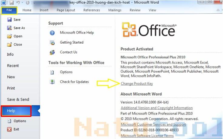 nhap-key-active-office-2010