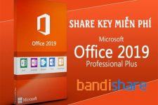 Key Office 2019 Professional Plus Miễn Phí [Update Liên Tục]