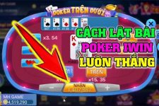 Bí kíp chơi game bài Poker Iwin không bao giờ lỗ vốn 