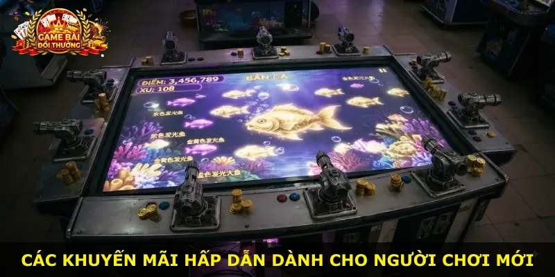 Các khuyến mãi hấp dẫn dành cho người chơi mới