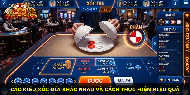 Các kiểu xóc đĩa khác nhau và cách thực hiện hiệu quả