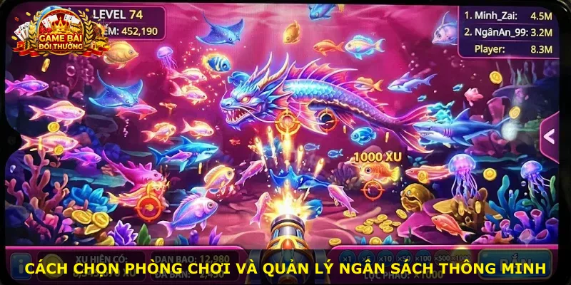 Cách chọn phòng chơi và quản lý ngân sách thông minh