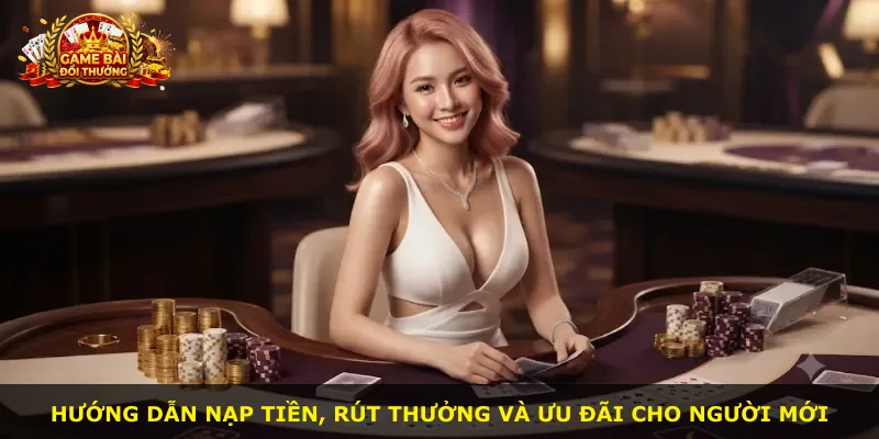 Hướng dẫn nạp tiền, rút thưởng và ưu đãi cho người mới