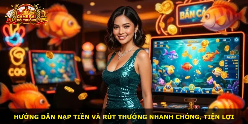 Hướng dẫn nạp tiền và rút thưởng nhanh chóng, tiện lợi