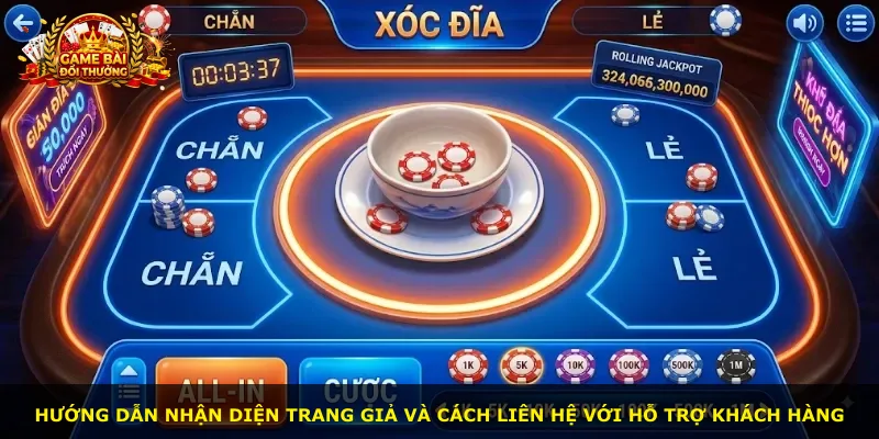 Hướng dẫn nhận diện trang giả và cách liên hệ với hỗ trợ khách hàng