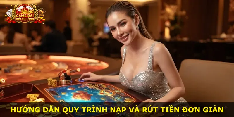 Hướng dẫn quy trình nạp và rút tiền đơn giản