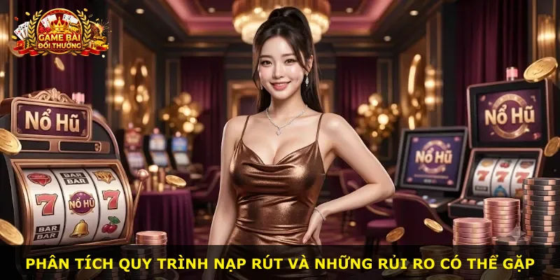 Phân tích quy trình nạp rút và những rủi ro có thể gặp